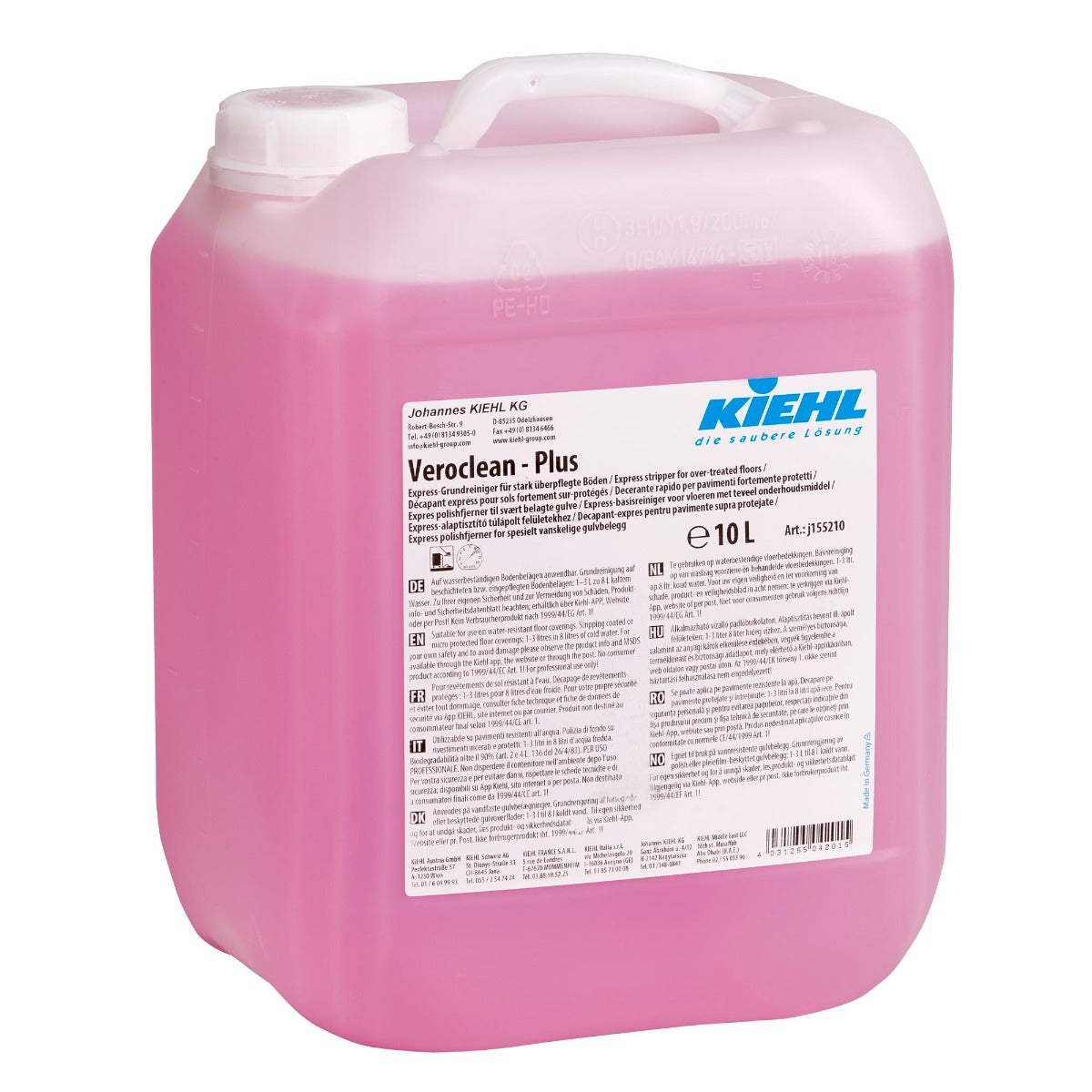 Veroclean-Plus 10 Liter / Express-Grundreiniger für stark überpflegte Böden