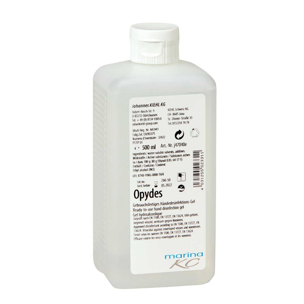 marina KC Opydes / Hygienische Händedesinfektion