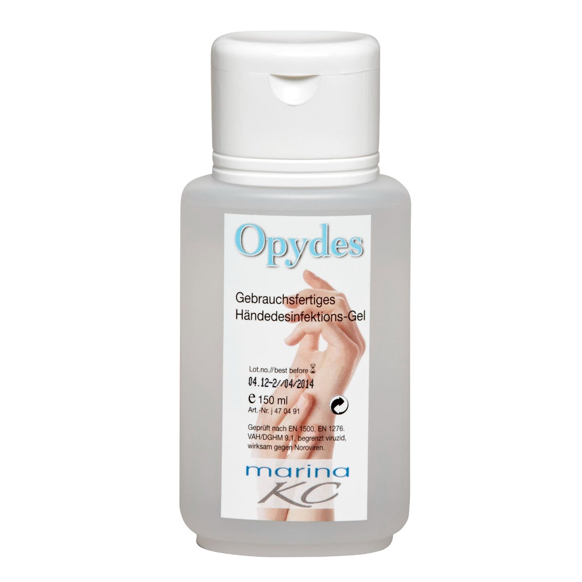marina KC Opydes / Hygienische Händedesinfektion