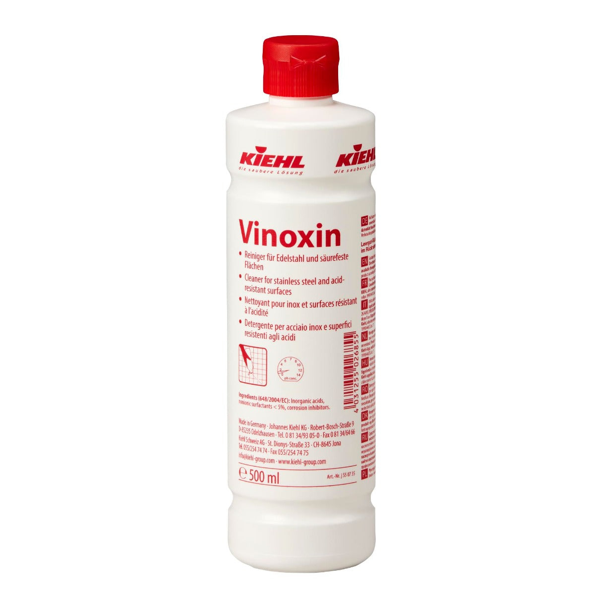 Vinoxin / Reiniger für Edelstahl und säurefeste Flächen